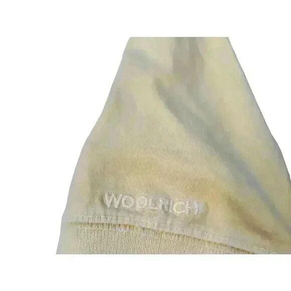 Woolrich Men's Mustard Gold Yellow Cotton Short Sleeve Polo Shirt - Picture 10 of 12